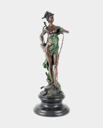 Diana Victorious Rzeźba z Brązu 47 cm