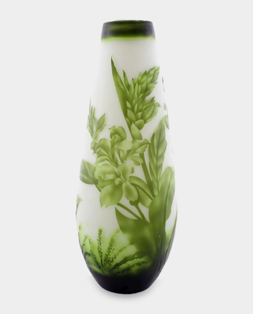 porcelanowy wazon emile galle 