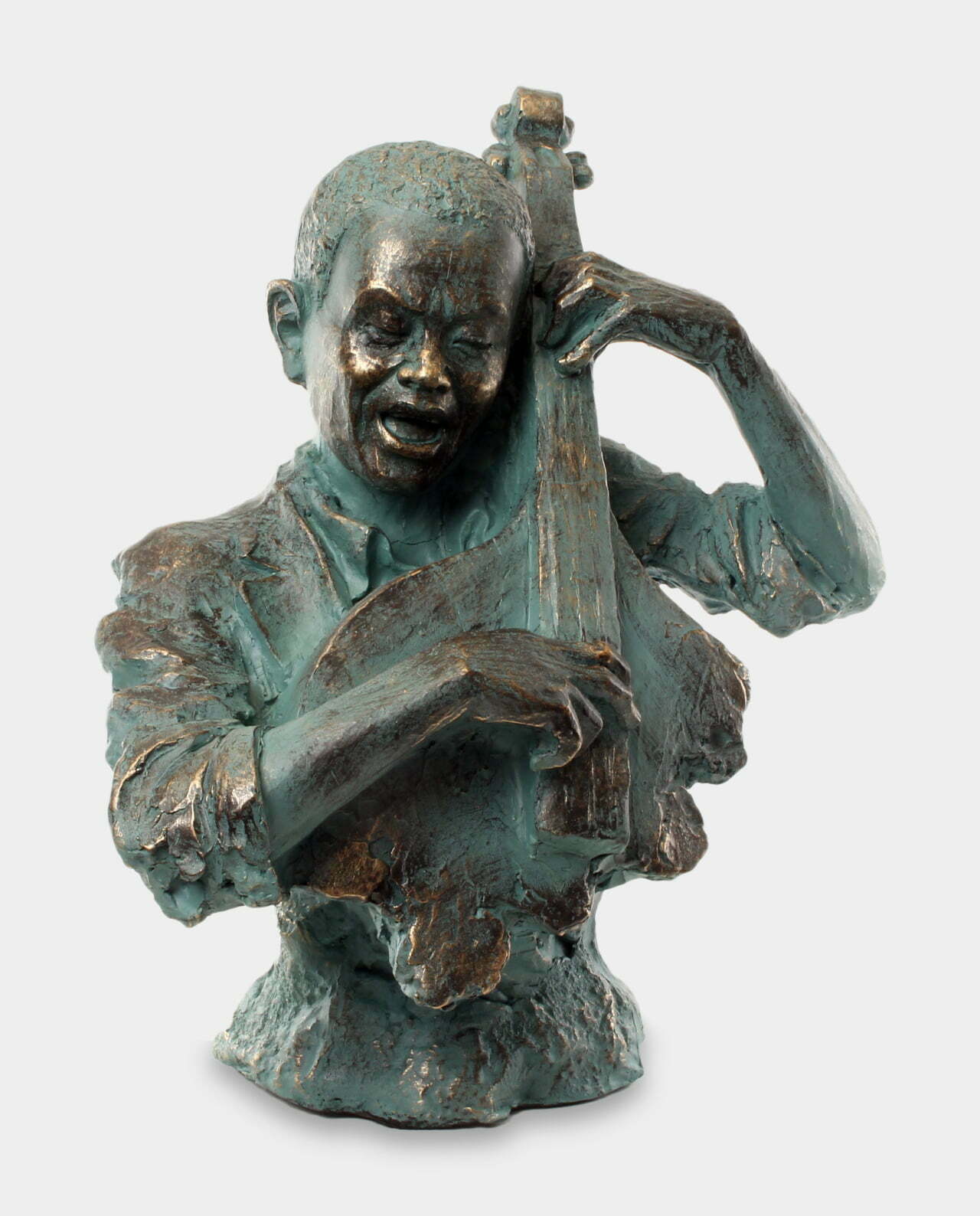 muzyk grający na wioli