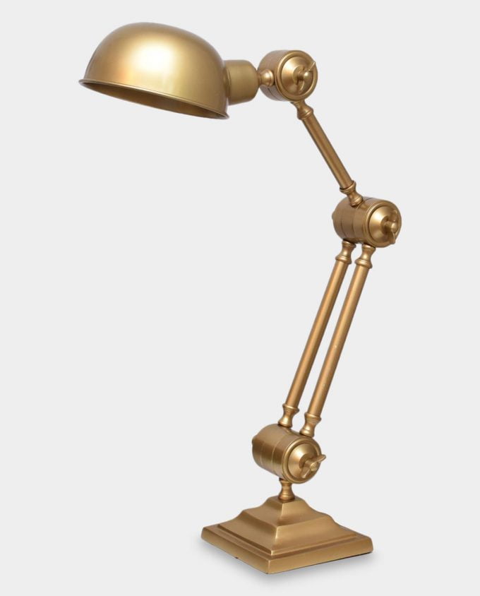Lampa Gabinetowa Robot Złota