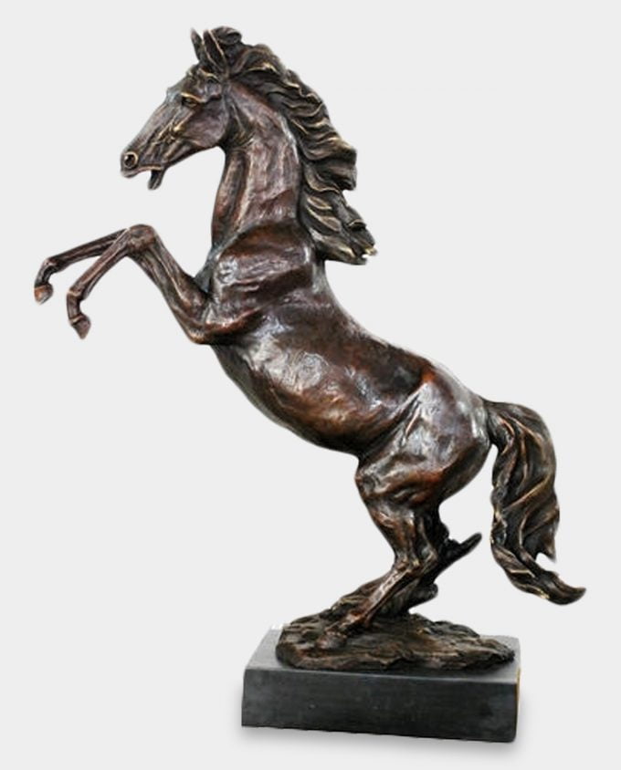 Duży Koń Rzeźba z Brązu