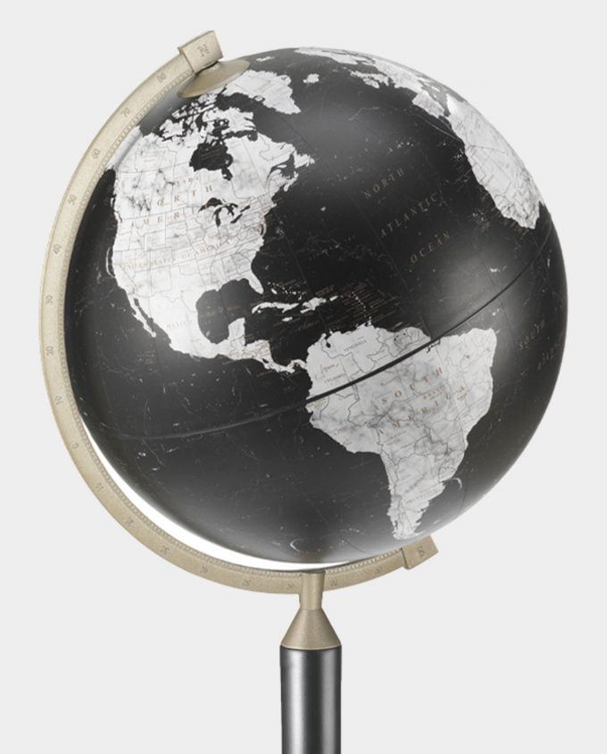 Globus Podłogowy Zoffoli Vasco da Gama Black