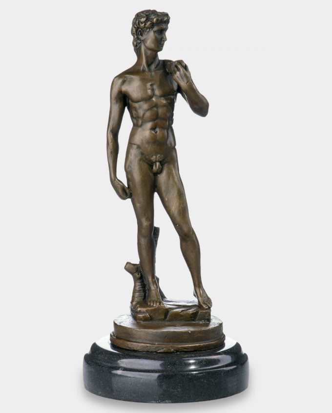 Dawid wg Michała Anioła Rzeźba z Brązu
