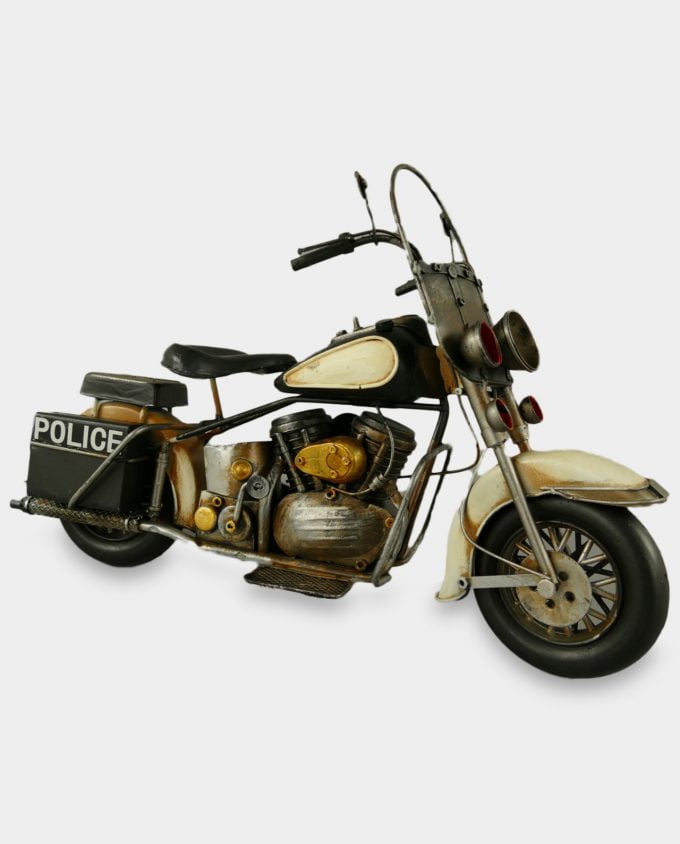 Motocykl Policyjny Model Metalowy