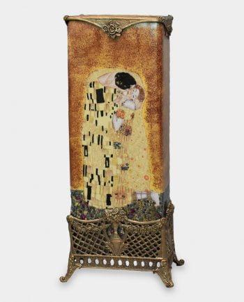 Porcelanowy Wazon Pocałunek wg Gustav Klimt