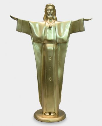 Chrystus Odkupiciel Rzeźba z Brązu