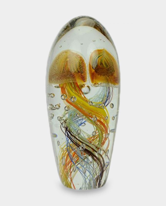 Figura Szklana w Stylu Murano Wirujące Meduzy