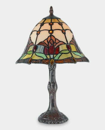 Lampa Witrażowa w Stylu Tiffany Tulipan Średnia