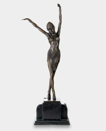 Egipska Tancerka wg D.H.Chiparus Rzeźba z Brązu