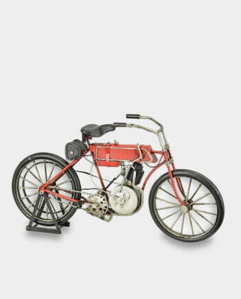 Model Metalowy Rower Vintage Pomarańczowy
