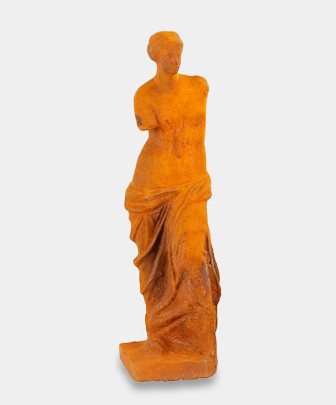 Figura Żeliwna Wenus z Milo Zardzewiała