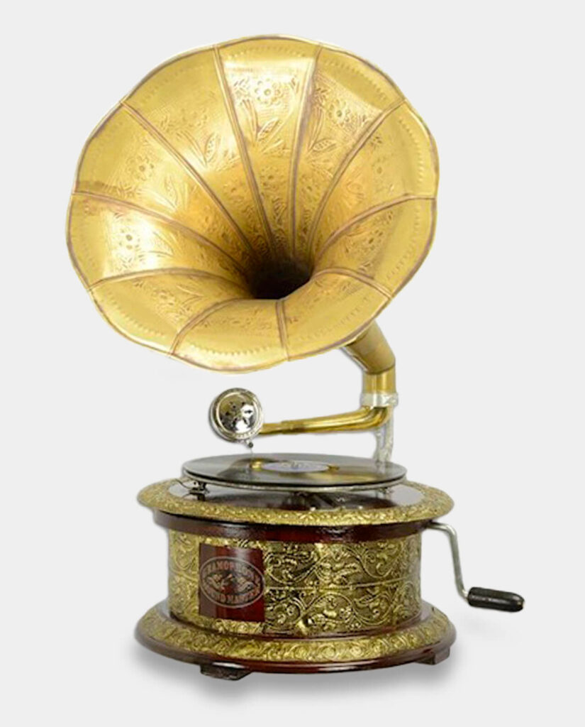 gramofon dekoracyjny jako prezent dla teściów